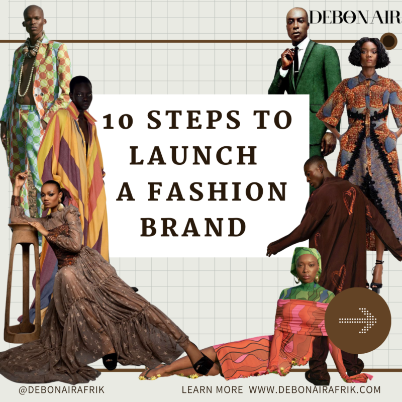 STEPS TO CREATE A FASHION COLLECTION FROM START TO FINISH