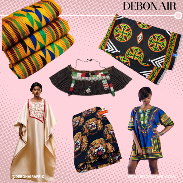 Traditional African clothes that identify African tribes